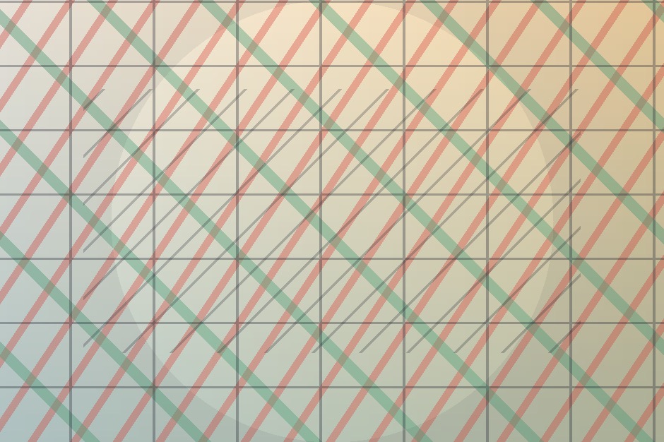Digital painting workspace represented through layered abstract light and color.